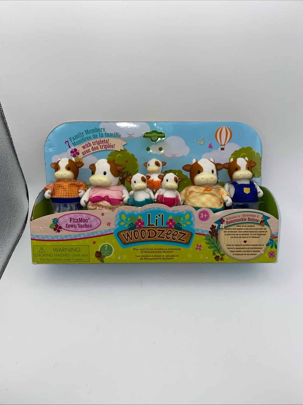 Lil' Woodzeez FitzMoo Cow Family Playset - Multicolor